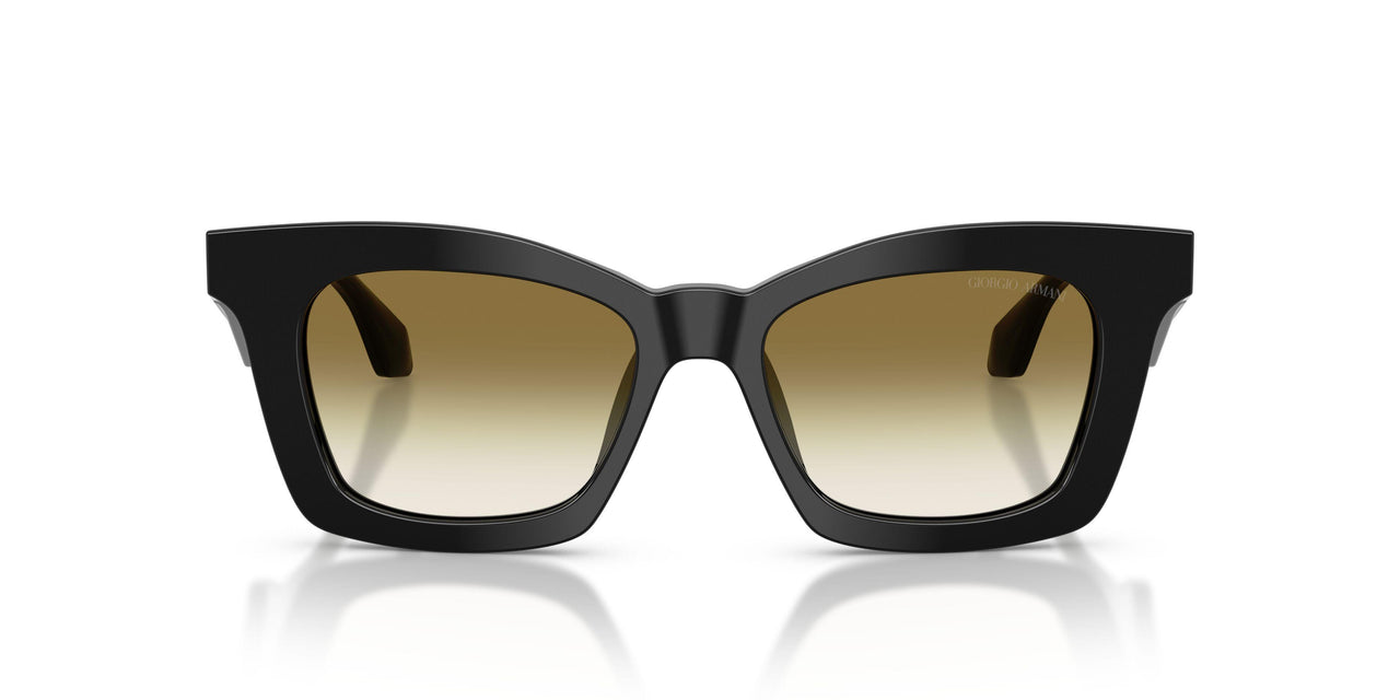 50018E - Black - Clear Gradient Dark Green