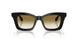 50018E - Black - Clear Gradient Dark Green