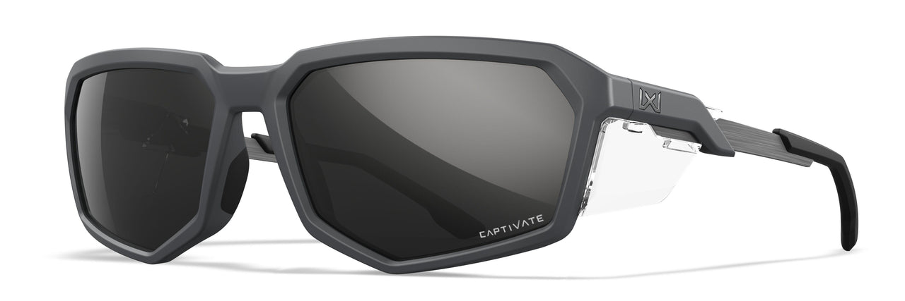 AC6RCN08 Captivate Polarized Black Mirror/Matte Grey