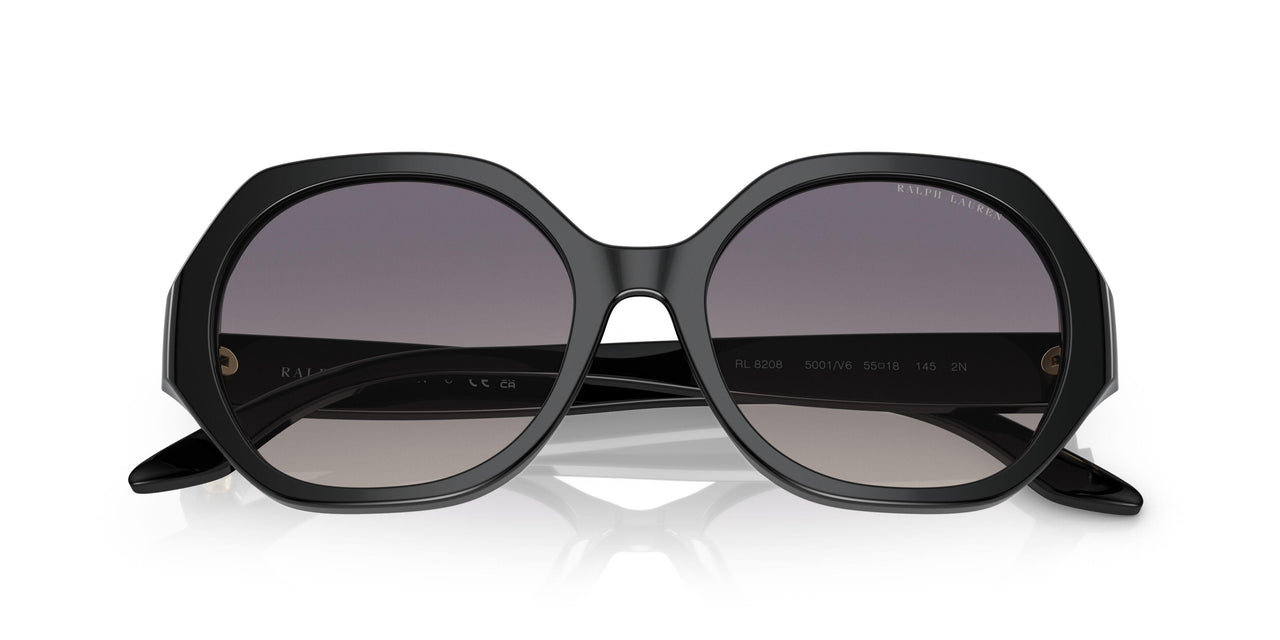 5001V6 - Black - Grad Blue Mirror Silver Int