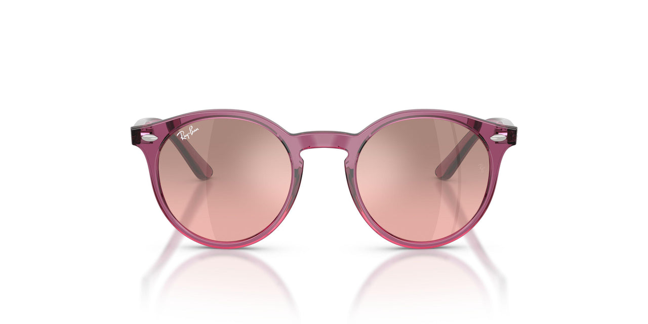 71867E - Violet - Pink Mirror Silver Gradient