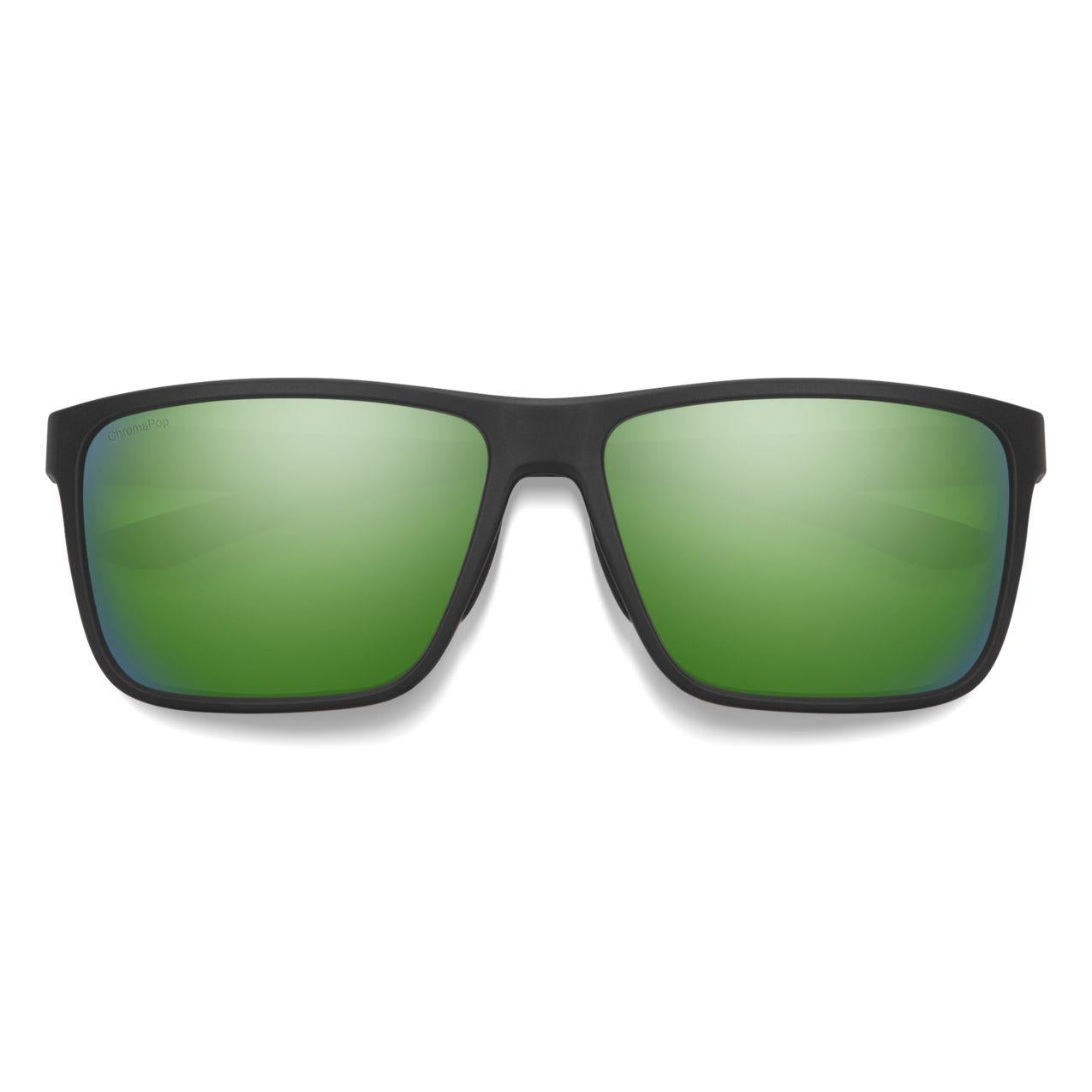 203682DL561UI - Matte Black - ChromaPop Polarized Green Mirror