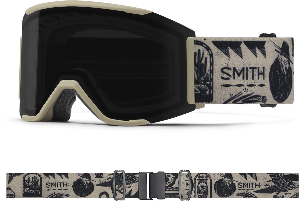 Smith Optics Snow Goggles M00757 Squad Mag Low Bridge Fit Goggles