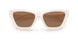 579073 - White - Brown Solid
