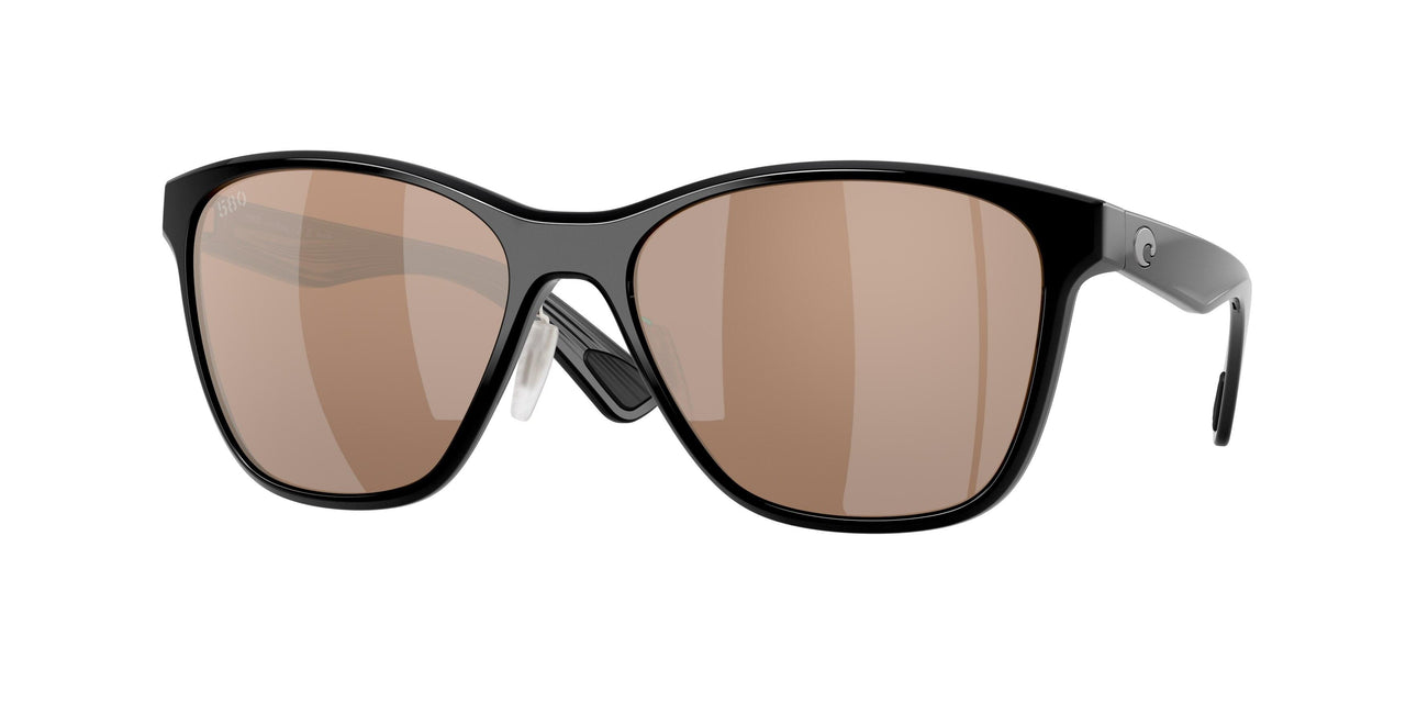 912703 - Black - Copper Silver Mirror
