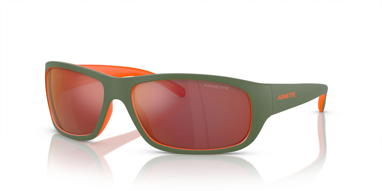 29436Q - Green - Grey Mirror Orange/yellow