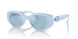 1006N1 - Blue - Light Blue Mirror Silver