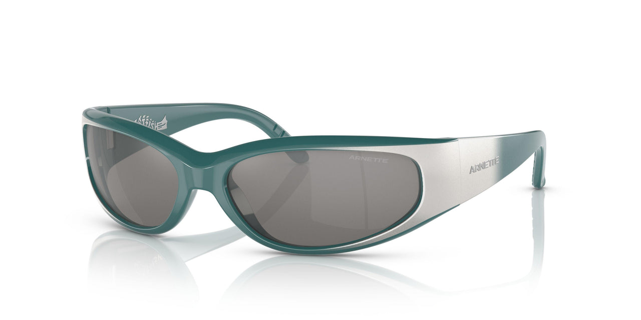28176G - Green - Light Grey Mirror Silver 80