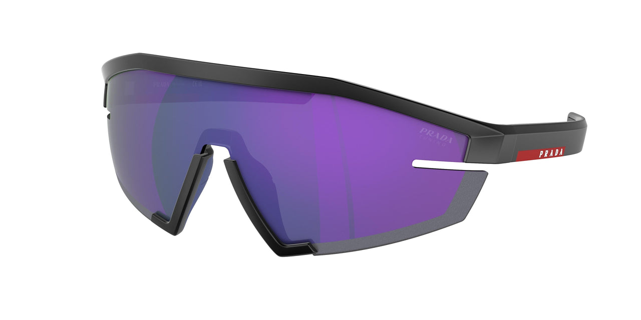 1BO05U - Black - Dark Blue Mirror Violet