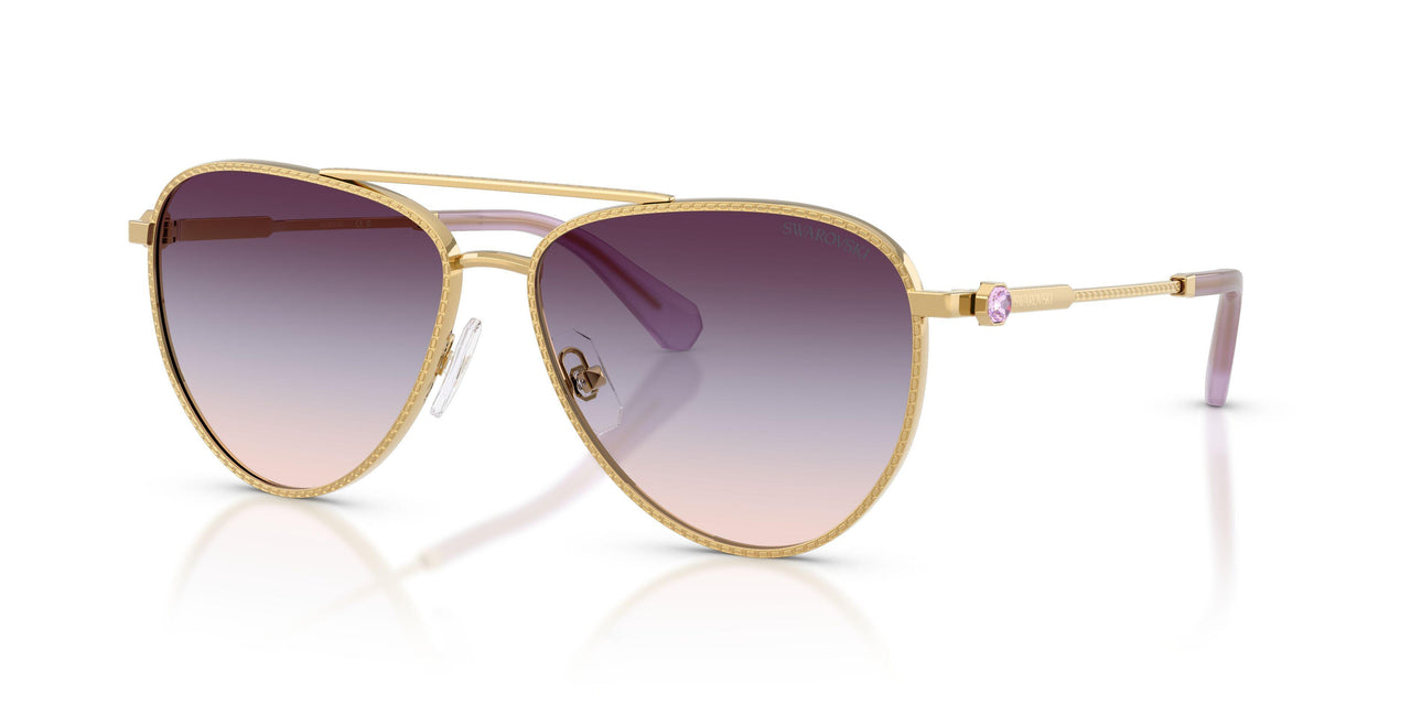 4036U7 - Gold - Gradient Light Brown/blue/violet