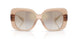 55386E - Pink - Gradient Brown Mirror Gold