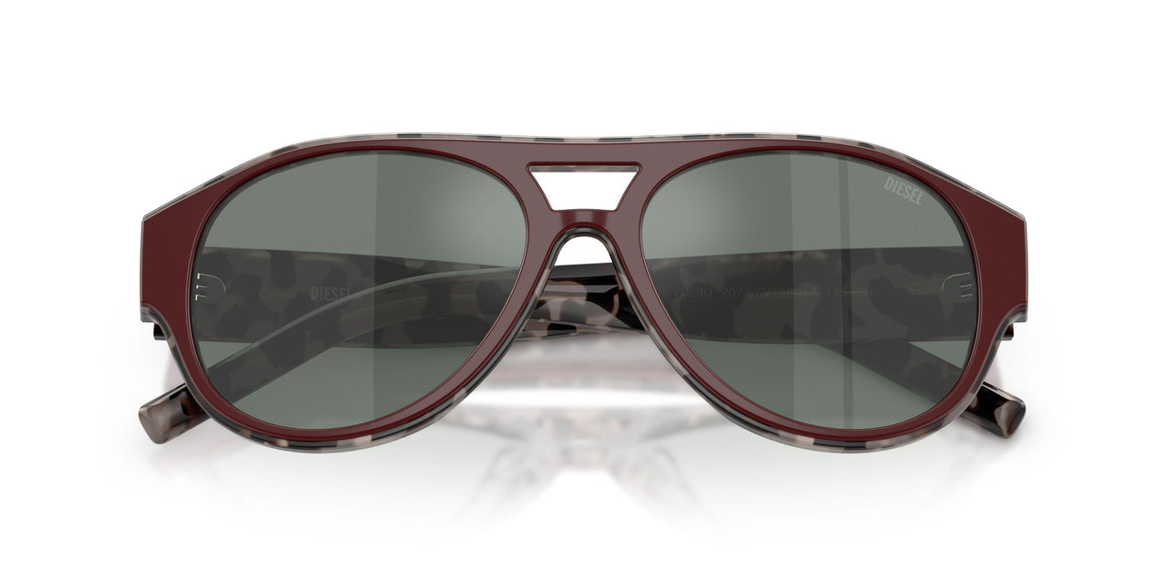20726V - Bordeaux - Dark Grey Mirror