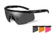 309 - Grey/light Rust/vermillion/matte Black Frame - Smoke Grey / Light Rust / Vermillion
