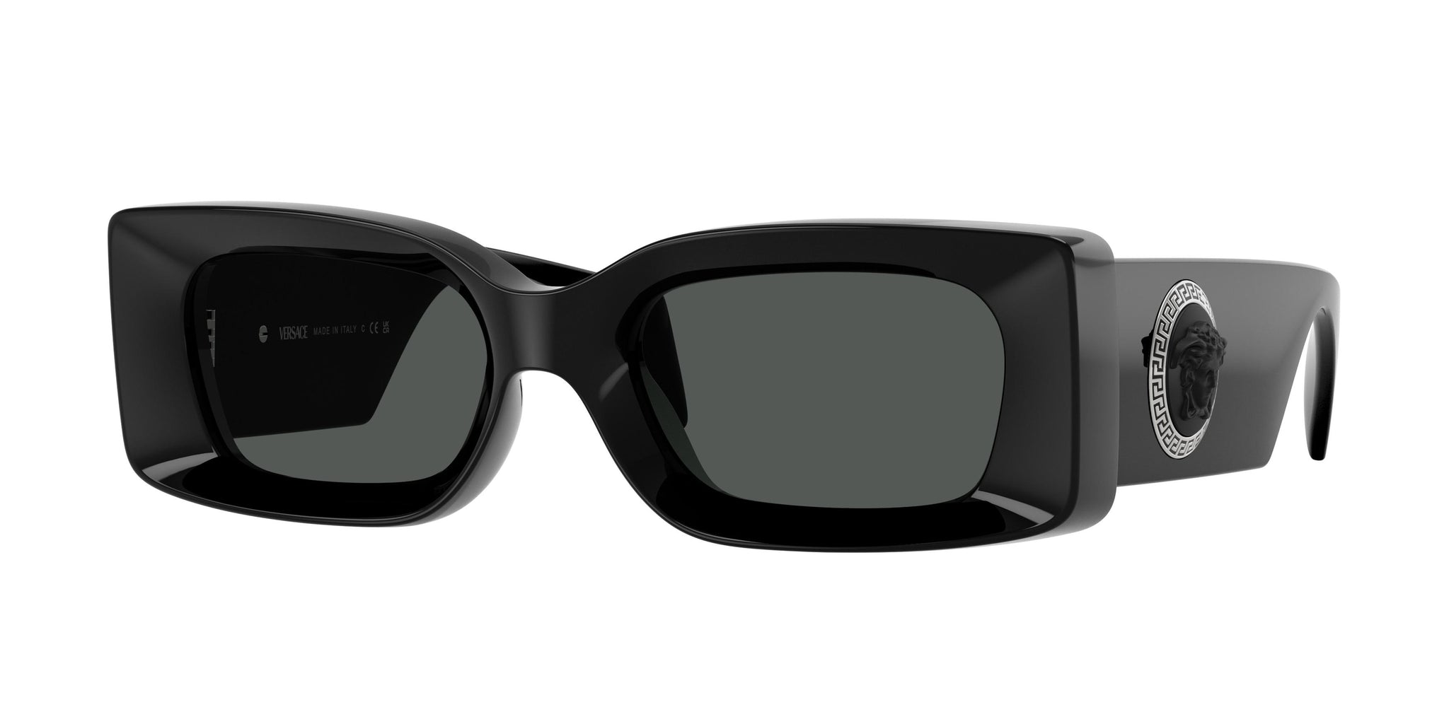 NEW MOD 4474U 5491/73 VERSACE GREEN GREY SQUARE VE4474U 549173 UNISEX SUNGLASSES Versace VE4474U 549173 Dark Olive Sunglasses for Men and  main image 2