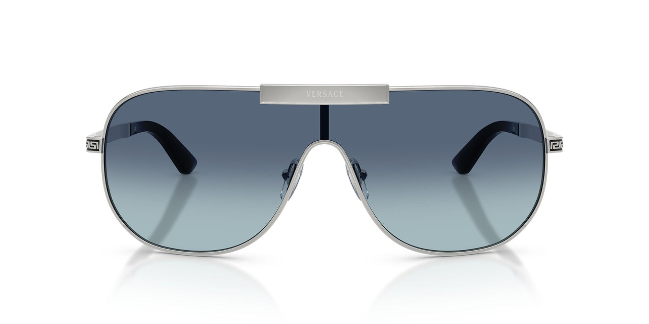 100019 - Silver - Light Blue Gradient Dark Blue