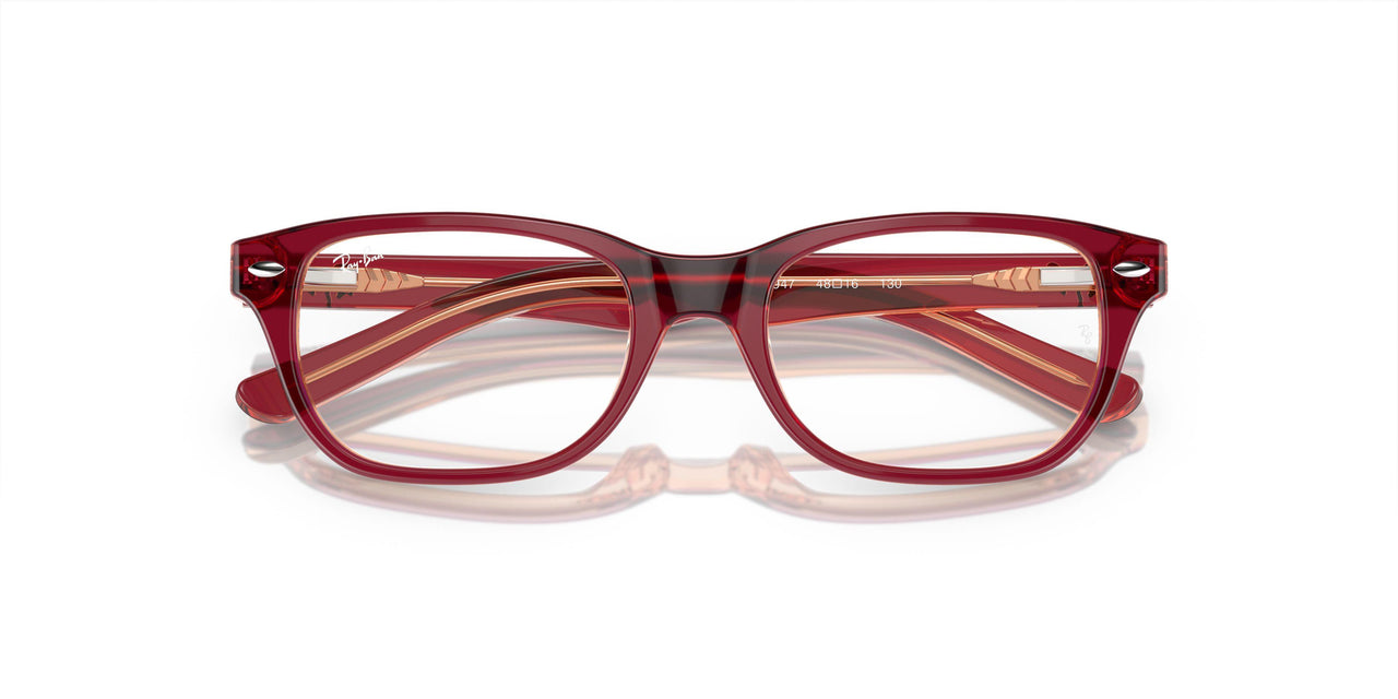 3947 - Top Red & Violet & Orange - Clear