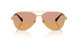 1002EL - Gold - Clear Fifty Orange/dark Pink