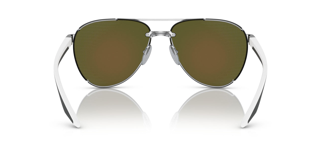 1BC08U - Silver - Light Green Mirror Blue