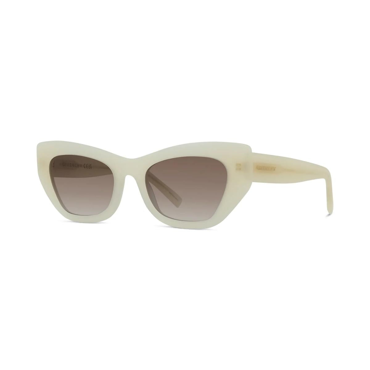 25F - Matte White - Brown Gradient