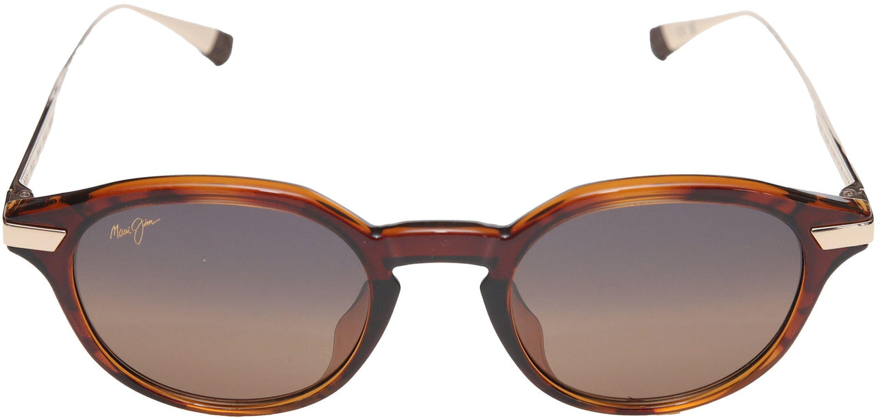 10 - Shiny Dark Havana With Gold - Hcl Bronze