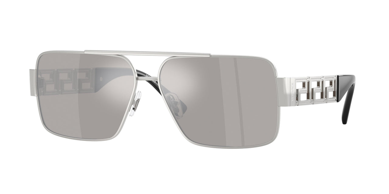 10016G - Silver - Light Grey Mirror Silver 80