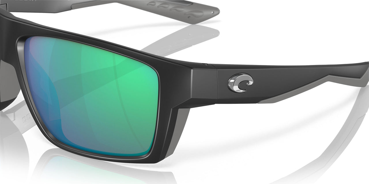 904510 - 124 Matte Black Matte Gray - Green Mirror 580g