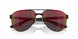 1BO08F - Black - Dark Grey Mirror Blue/red