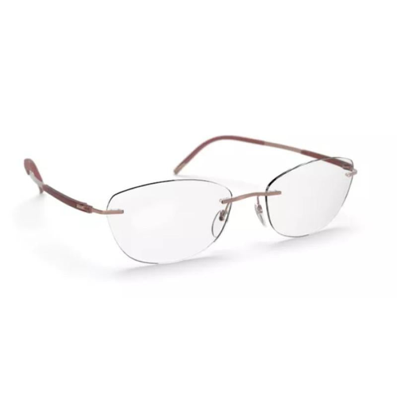 Silhouette Titan Minimal Art Stellar Demo Rimless 5599 Eyeglasses