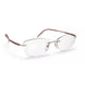 Silhouette Titan Minimal Art Stellar Demo Rimless 5599 Eyeglasses