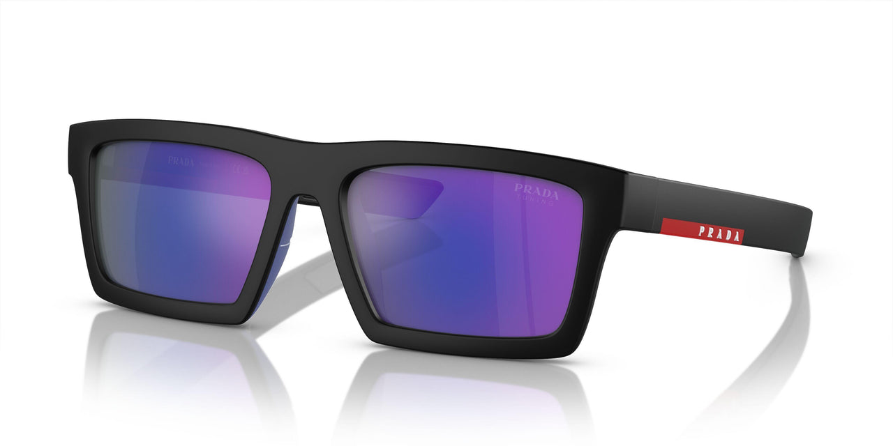 1BO05U - Black - Dark Blue Mirror Violet