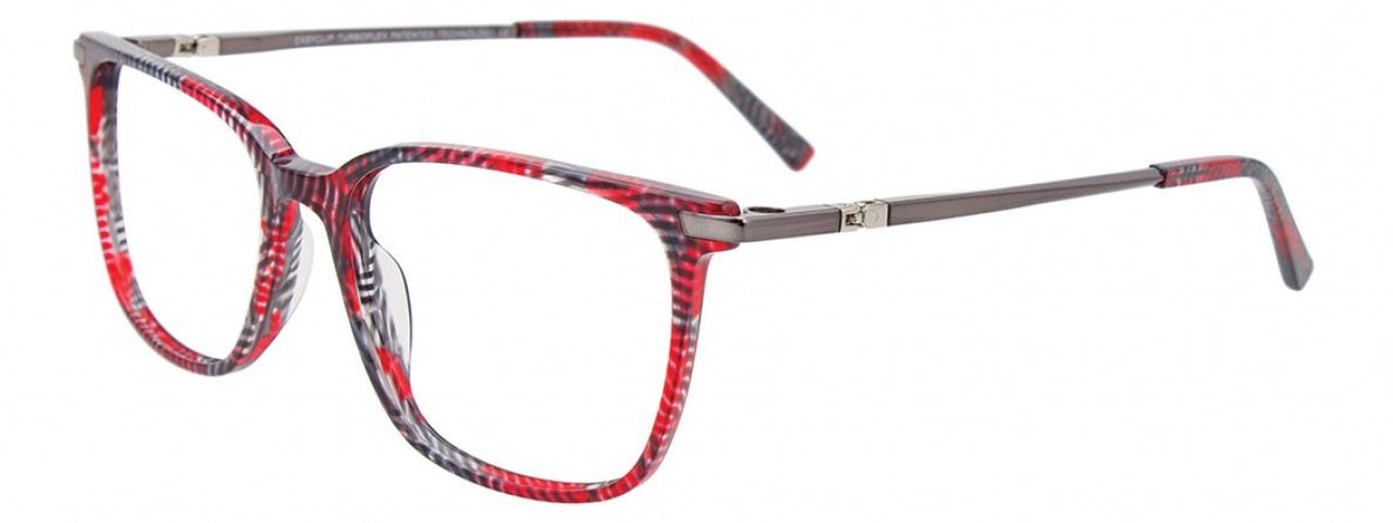 30 - Red & Black & Grey Marbled/Shiny Dark Steel