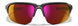 CHJKL06 Captivate Non-Polarized Red Mirror / Gloss Crystal Grey