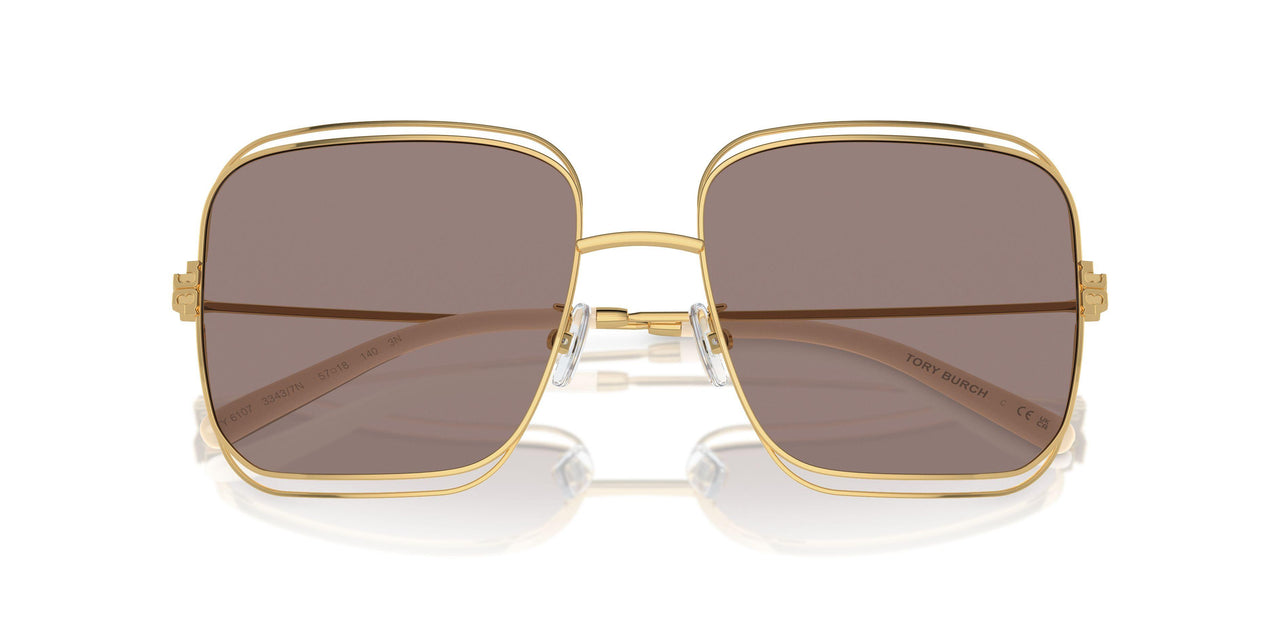 33437N - Gold - Light Purple & Brown Mirror