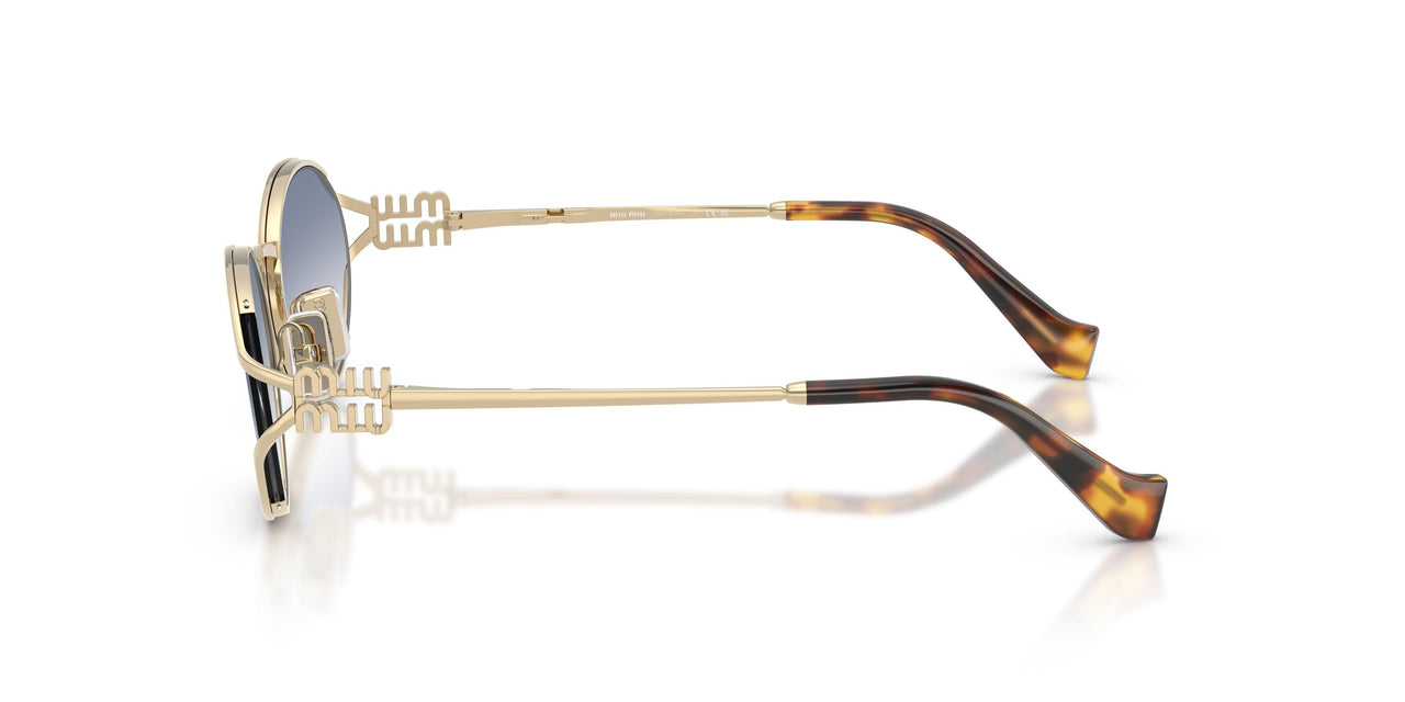 ZVN80O - Gold - Clear Gradient Light Blue