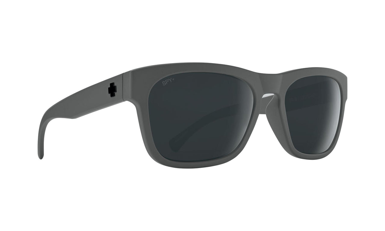 0000129 - Matte Gray - Gray Polar with Black Spectra Mirror