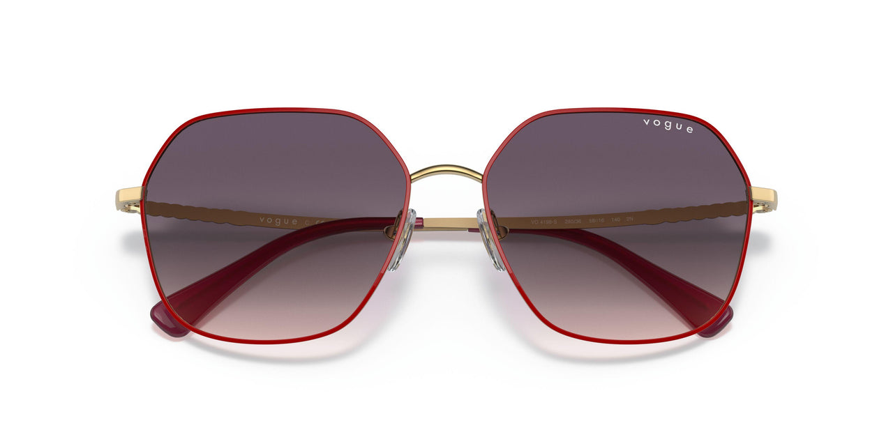 280/36 - Red - Pink Gradient Dark Grey