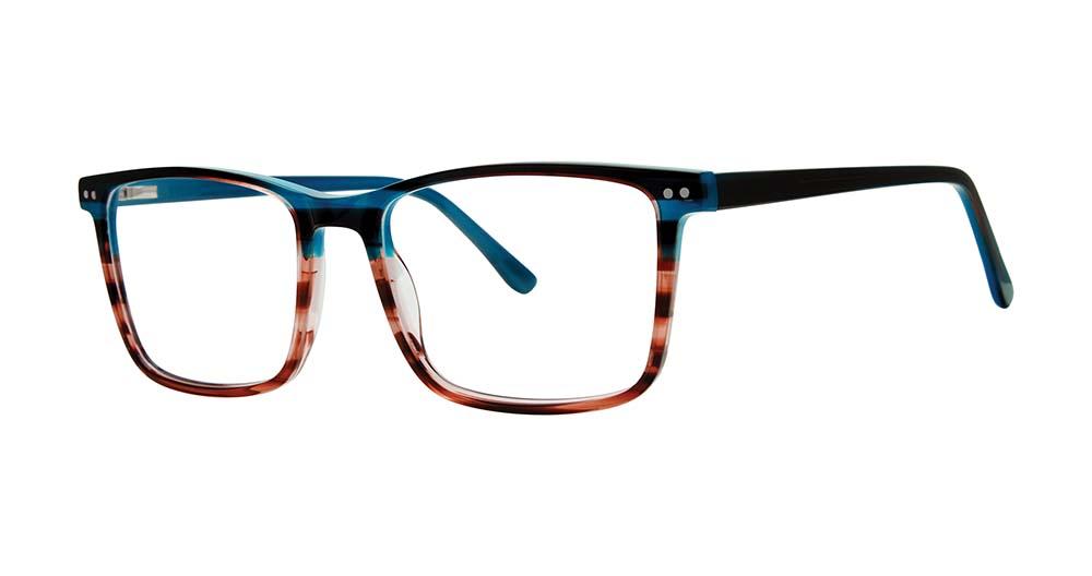 QBRWNDM - Aqua/Brown Demi