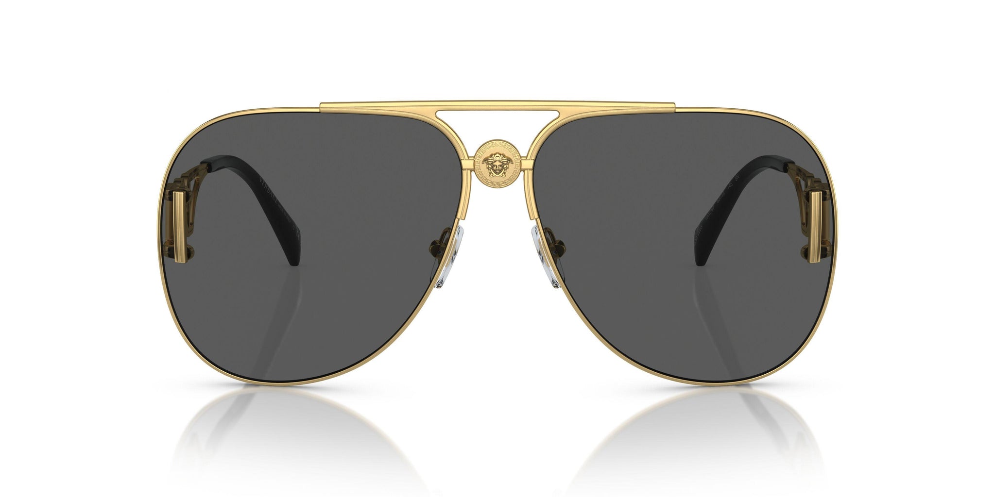 Price Firm! Versace Sunglasses, New 225 Versace VE2257 Sunglasses 1002C9 Gold - eye-oo.com main image 2