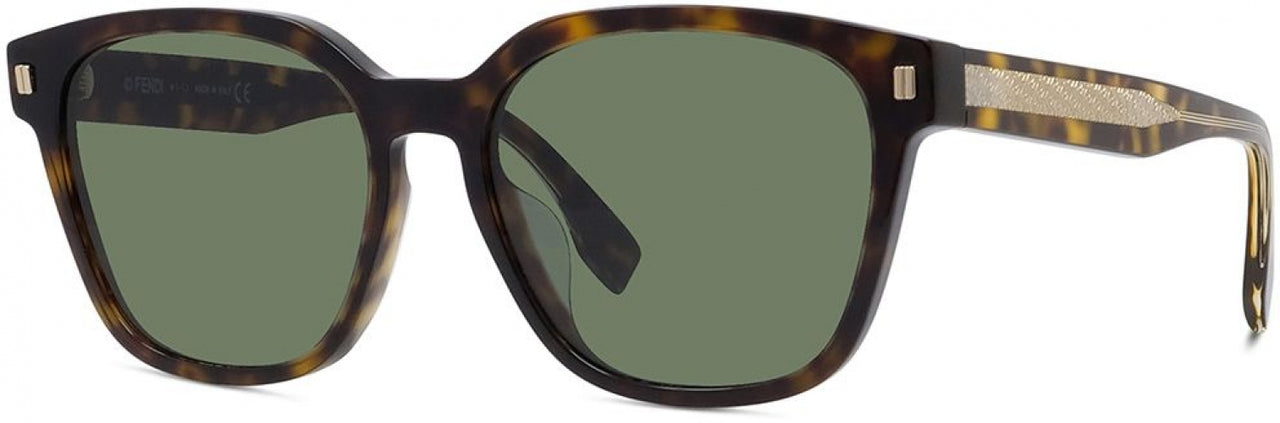 52N - Shiny Dark Havana - Dark Green