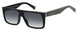 0807-9O - Black - Dark Gray Gradient Lens