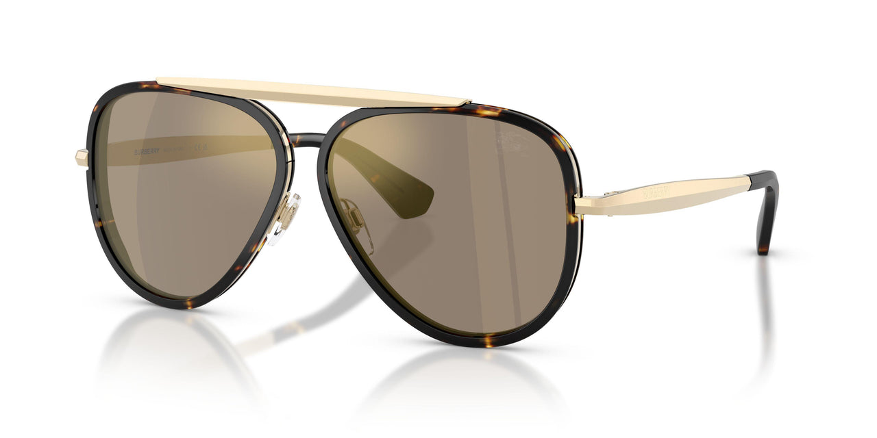 11095A - Tortoise - Light Brown Mirror Gold