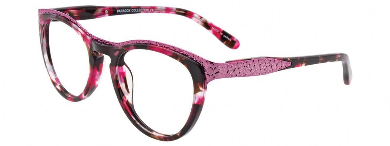 30 - Marbled Red & Pink/Shiny Pink