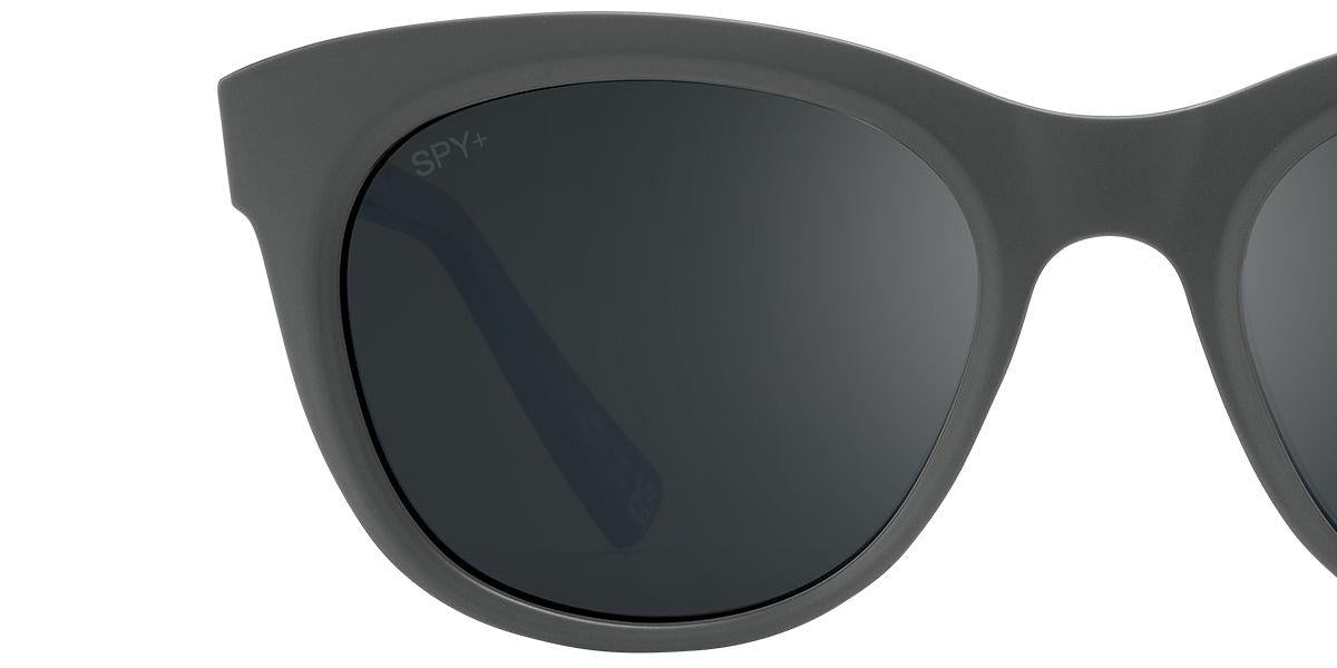 0000119 - Matte Gunmetal - Gray Polar with Black Spectra Mirror