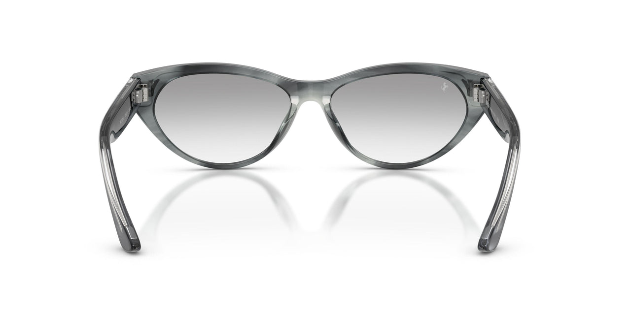 754/3G - Blue - Clear Mirror Gradient Grey