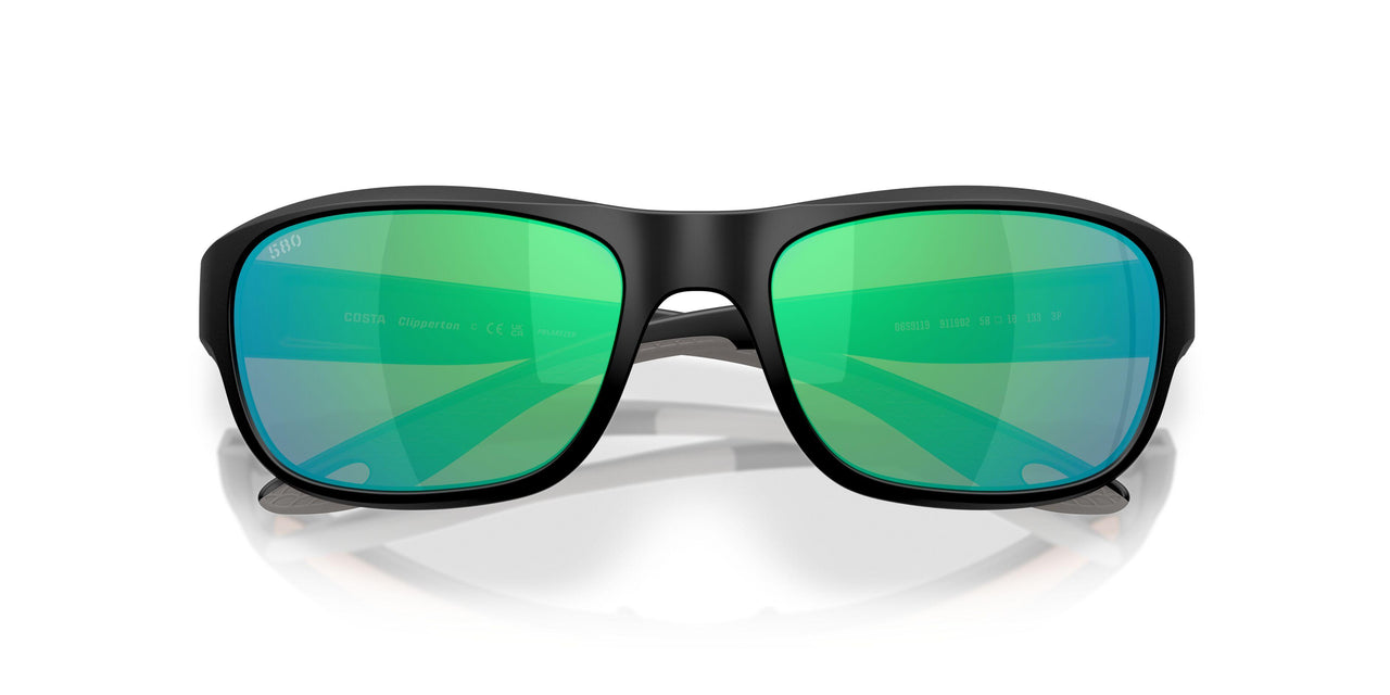 911902 - Black - Green Mirror