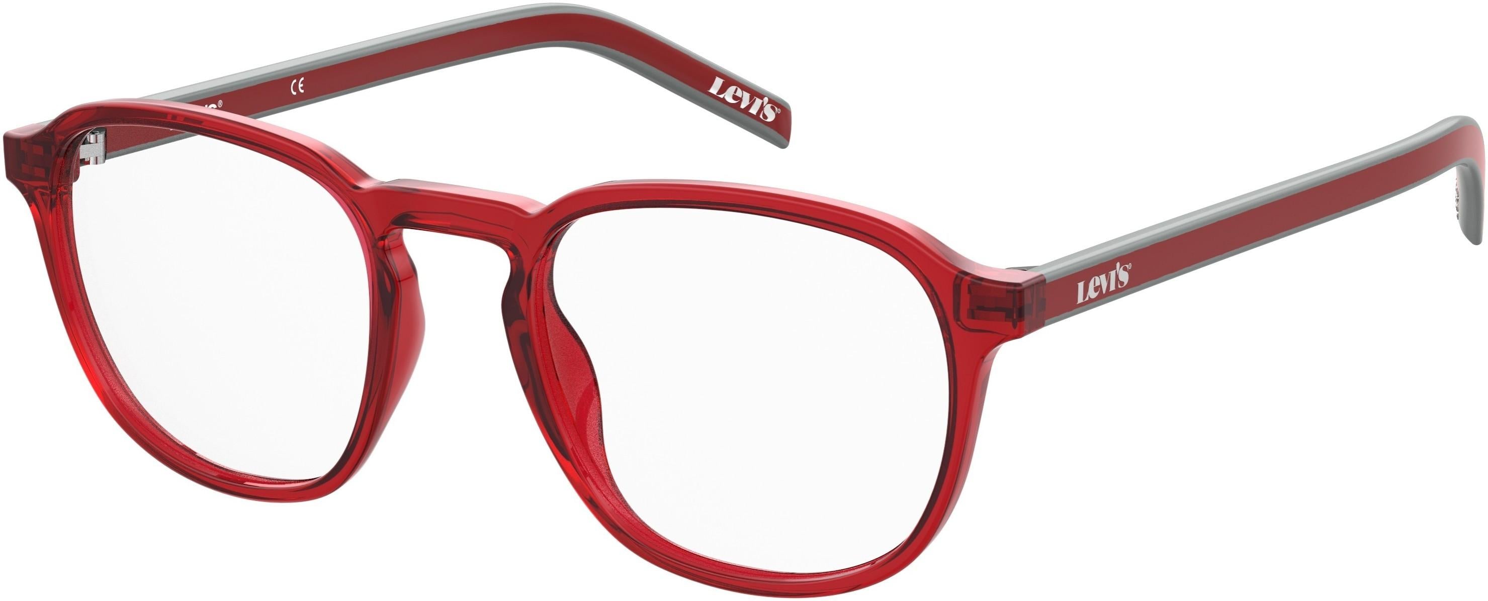メガネ Levi's Eyeglasses LV1024 807 Black Premium Square Levi's LV 1024/CS 205242 (807 IR) + clip-on 20524280750IR