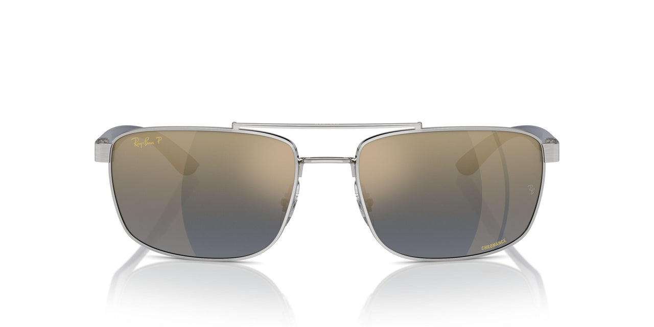 003/J0 - Silver - Blue & Gold