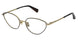 492 - ALS-3011 AGATHA GOLD & BLACK RIM