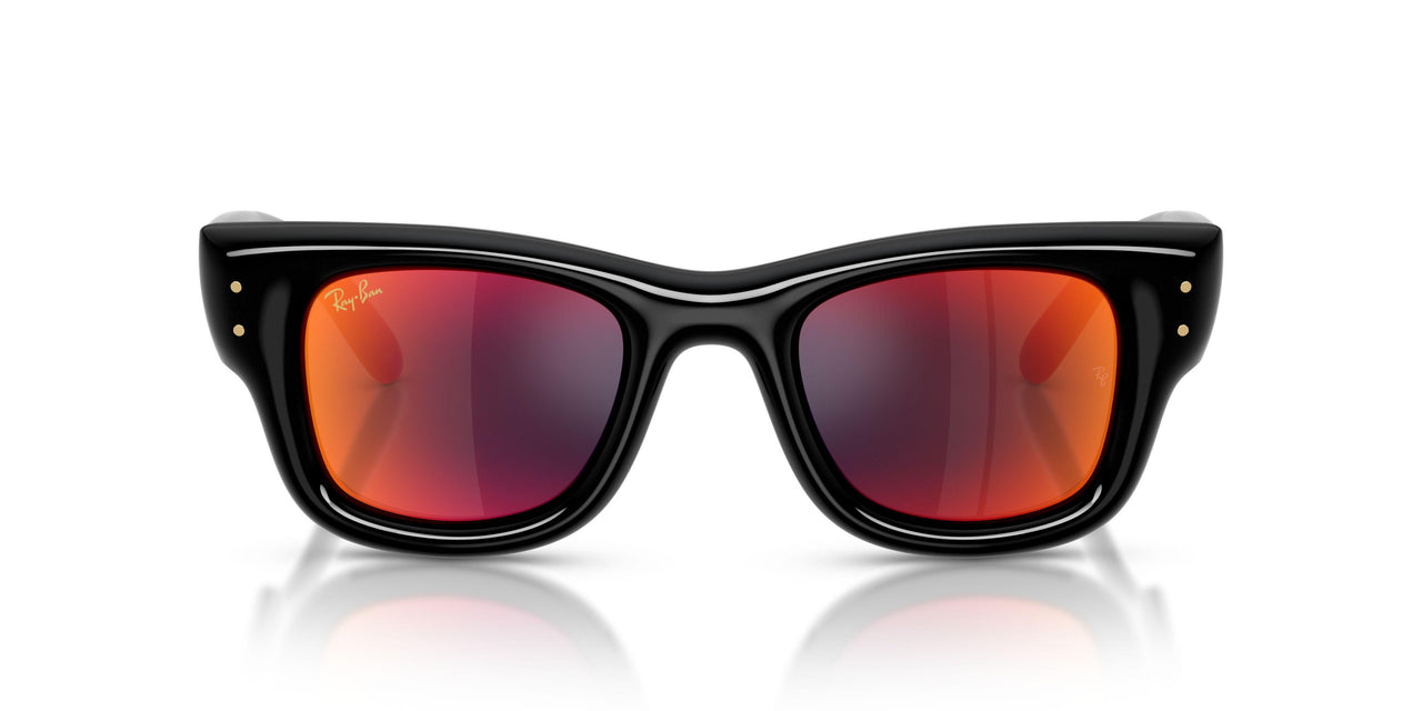601/6Q - Black - Orange/brown