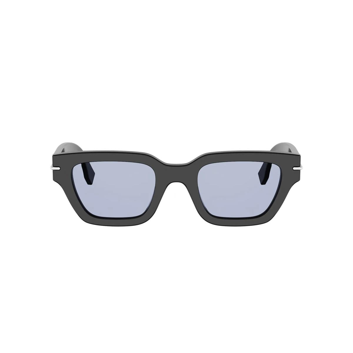 01V - Shiny Black - Blue